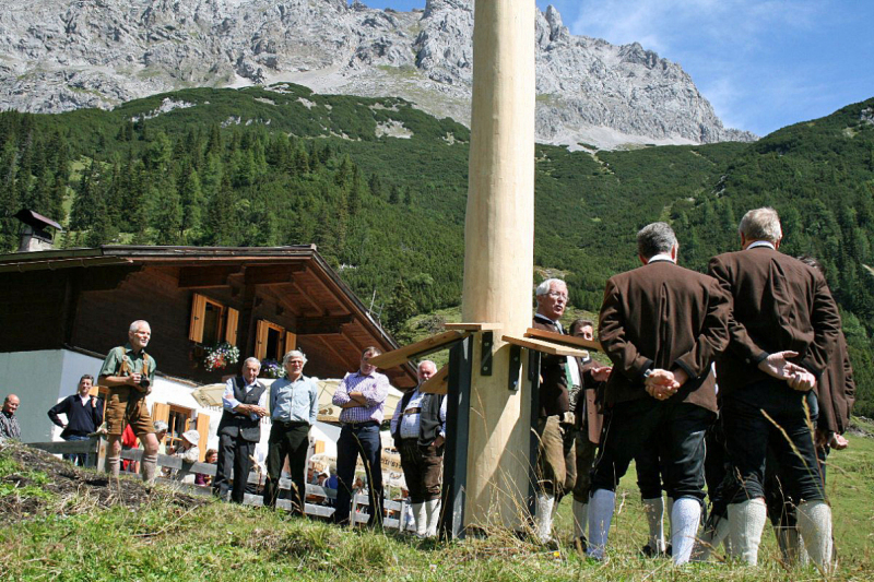 Bergmesse mit Segnung der Mariensäule