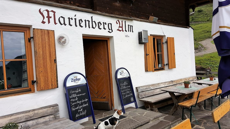 Marienberg Alm – Besuch beim neuen Hüttenwirt