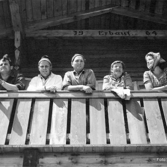 Balkonblick nach erfolgreicher Sanierung 1964 (Foto: Familie Spielmann)